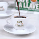 (4 pack) Cafe La Llave Dark Roast Ground Espresso Coffee, 10 oz Brick, Cuban-Style Blend