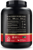 Optimum Nutrition, Gold Standard 100% Whey Protein Powder, French Vanilla Creme, 5 lb, 73 Servings