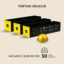 Nespresso Capsules Vertuo, Solelio, Mild Roast Coffee, 30-Count Coffee Pods