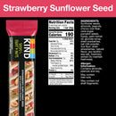 KIND Seeds Fruit & Nuts Snack Bar, Strawberry Sunflower Seed, Gluten Free Bars, 1.4 oz, 6 Count Cardboard Box ( 3 Box )