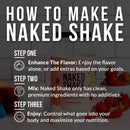Naked Shake - Vegan Protein Powder, Strawberry Banana - Flavored Plant Based Protein With Mct Oil, Gluten-Free, Soy-Free, No Gmos Or Artificial Sweeteners - 30 Servings