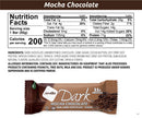 NuGo Dark Chocolate Mocha, 11g Protein, Vegan, Gluten Free, Kosher Pareve, 24 Count