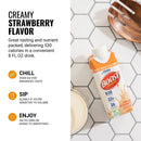 BOOST Very High Calorie Nutritional Protein Drink, Creamy Strawberry, 8 Fl oz, Pack of 24