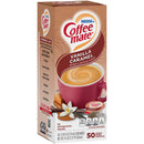 Coffee mate Vanilla Caramel Non-Dairy Creamer, 0.375 fl oz, 200 Count Tubs (4 Packs of 50)