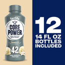 Core Power High Protein Shake, Vanilla, 42g Bottle, 14oz, 12 Pack