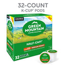 Green Mountain Coffee Roasters, Half-Caff Medium Roast K-Cup Coffee Pods, 32 Count