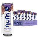 Nurri 30g Protein Ultra Filtered Milk Shake, Chocolate, 10-11 fl oz Cans