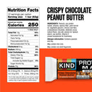 KIND Protein Max Bars, Crispy Chocolate Peanut Butter, Gluten Free, 20g Protein, 12 Count