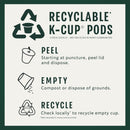 Starbucks Veranda Blend Blonde Roast K-Cup Coffee Pods 60 Count, Keurig Compatible, Arabica Coffee, Smooth Malt Flavor