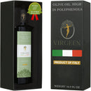 Virgeen Italian Extra Virgin Olive Oil 16.9 fl oz | High Polyphenol EVOO