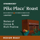 Starbucks Pike Place Roast Medium Roast K-Cup Coffee Pods 96 Count, Keurig Compatible, Arabica Coffee, Smooth Cocoa Notes