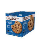 Quest Nutrition Chocolate Chip Cookie, 15g Protein, 1g Sugar, 2g Net Carbs, Keto Friendly, High Protein, 12 Count