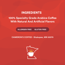 Cameron's Coffee Organic French Roast Dark Roast Whole Bean Arabica Coffee, Dark & Rich, 4 lb Bag