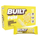 BUILT Puff Protein Bars, Variety Pack, 15g-17g Protein - 12 Count