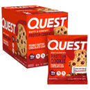 Quest Nutrition Chocolate Chip Cookie, 15g Protein, 1g Sugar, 2g Net Carbs, Keto Friendly, High Protein, 12 Count