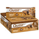 Quest Nutrition Chocolate Chip Cookie Dough Protein Bars, High Protein, Low Carb, Gluten Free, Keto Friendly, 12 Count