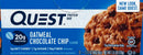 Quest Nutrition Chocolate Chip Cookie Dough Protein Bars, High Protein, Low Carb, Gluten Free, Keto Friendly, 12 Count