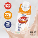 BOOST Very High Calorie Nutritional Protein Drink, Creamy Strawberry, 8 Fl oz, Pack of 24