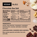 RXBAR Chocolate Sea Salt Protein Bars, 6 Boxes, 30 Bars Total with 1 Bybies Trail Mix Pouch, 2 oz