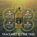Mina Moroccan Olive Oil Extra Virgin, 68 fl oz, High Polyphenol Olive Oil, Single Origin Olive Oil