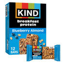 (5 pack) KIND Breakfast Protein Bars, Blueberry Almond, Gluten Free, 8g Protein, 1.76 oz, 6 Packs