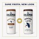 La Colombe Mocha Draft Latte Cold Brew Ready-to-Drink Coffee, 11 fl oz, 12 Pack Cans