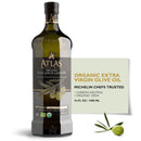 Atlas 3 LT Organic Cold Press Extra Virgin Olive Oil with Polyphenol Rich from Morocco | Newly Harvested Unprocessed from One Single Family Farm | Moroccan EVOO Trusted by Michelin Star Chefs