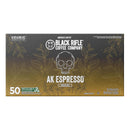 Black Rifle Coffee Company AK Espresso, Medium Roast K Cups, 50 Single Serve Coffee Pods
