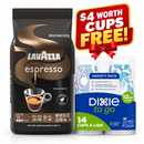 Lavazza Espresso Whole Bean Coffee Medium Roast 2.2 lb Bag, 100% Arabica Beans, Smooth Floral & Fruity Espresso Blend