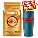 Lavazza Qualità Oro Whole Bean Coffee Blend, Medium Roast, 2.2 lb Bag