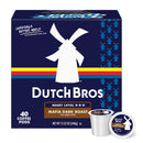 Dutch Bros® Mafia Dark Roast, 40 Count, Dark Roast, Single Serve Coffee Pods for Keurig K-Cup Brewers