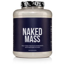 NAKED Chocolate Mass Gainer - All Natural Weight Gainer Protein Powder - 8lb Bulk, GMO Free, Gluten Free & Soy Free. No Artificial Ingredients - 1,360 Calories