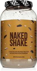 Naked Shake - Vegan Protein Powder, Strawberry Banana - Flavored Plant Based Protein With Mct Oil, Gluten-Free, Soy-Free, No Gmos Or Artificial Sweeteners - 30 Servings