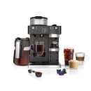 Ninja Espresso & Coffee Barista System 12-Cup, Built-In Milk Frother, Nespresso Capsule Compatible, CFN601, Black