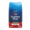 Seattle's Best Coffee, Post Alley Dark Roast Ground Coffee for Cold Brew or Hot coffee 1.25 lb.