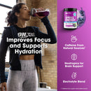 Optimum Nutrition Essential Amino Energy Hydration Plus Focus Powder, Grape, 9.5 oz