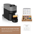 Nespresso VertuoPOP Dark Gray Coffee and Espresso Maker by Breville