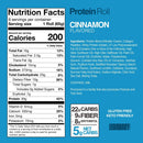 Legendary Foods Cinnamon Protein Sweet Roll, Low Carb Snack Pack to Go 8 count