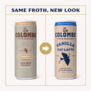 La Colombe Oatmilk Vanilla Latte Cold Brew Ready-to-Drink Coffee, 11 fl oz, 12 Pack Cans