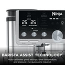 Ninja Luxe Café Pro Espresso Machine & Drip Coffee Maker, Cold Brew, Hot Water, Integrated Tamper, Built-in Grinder, Hands-Free Frother for Cappuccinos, Lattes, Americanos, Dairy or Non-Dairy, ES701
