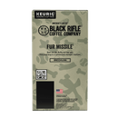 (4 pack) Black Rifle Coffee Company Fur Missile K-Cup Pods, Medium Roast, 22 Ct
