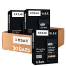 RXBAR Chocolate Sea Salt Protein Bars, 6 Boxes, 30 Bars Total with 1 Bybies Trail Mix Pouch, 2 oz