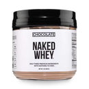 Naked Whey Chocolate Protein Powder - Only 3 Ingredients - Grass Fed Whey Protein Powder, No GMO, No Soy, and Gluten Free - 24 Servings