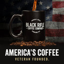 (6 pack) Black Rifle Coffee Tactisquatch, Dark Roast, Ground Coffee,12 oz