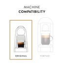 Nespresso Capsules Original, Ristretto, Dark Roast Espresso Coffee, 50-Count Espresso Coffee Pods