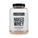 Naked Whey Chocolate Protein Powder - Only 3 Ingredients - Grass Fed Whey Protein Powder, No GMO, No Soy, and Gluten Free - 24 Servings