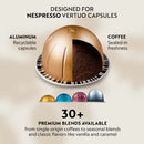 Nespresso Capsules Vertuo, Solelio, Mild Roast Coffee, 30-Count Coffee Pods