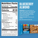 (5 pack) KIND Breakfast Protein Bars, Blueberry Almond, Gluten Free, 8g Protein, 1.76 oz, 6 Packs