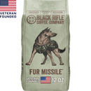 (6 pack) Black Rifle Coffee Company Fur Missile, Medium Roast, Ground Coffee, 12 oz