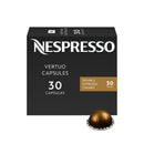 Nespresso Capsules Vertuo, Double Espresso Chiaro, Medium Roast Espresso Coffee, 30 - Count Coffee pods